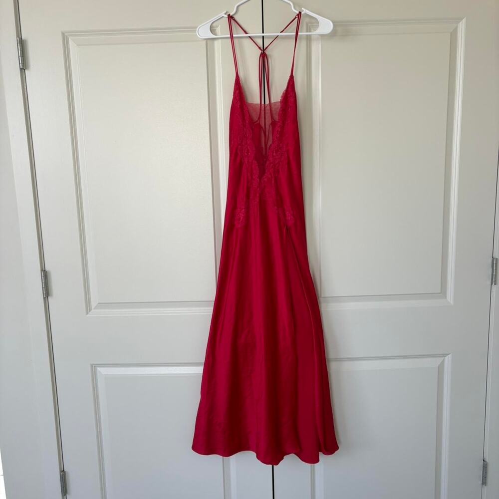 Vintage victoria secret red maxi